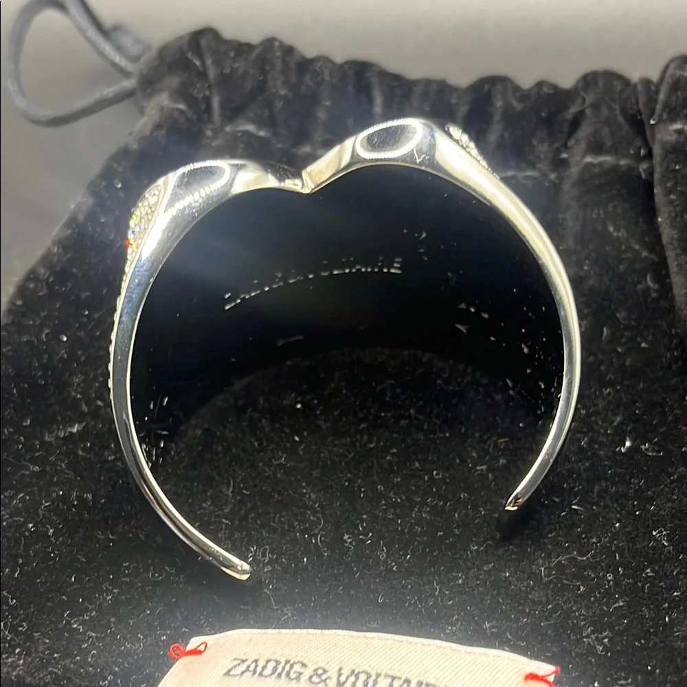 Zadig & Voltaire Silver Heart Bracelet - Picture 4 of 12